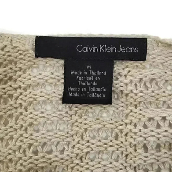 Calvin Klein Waffle Knit Sweater - Picture 6 of 8